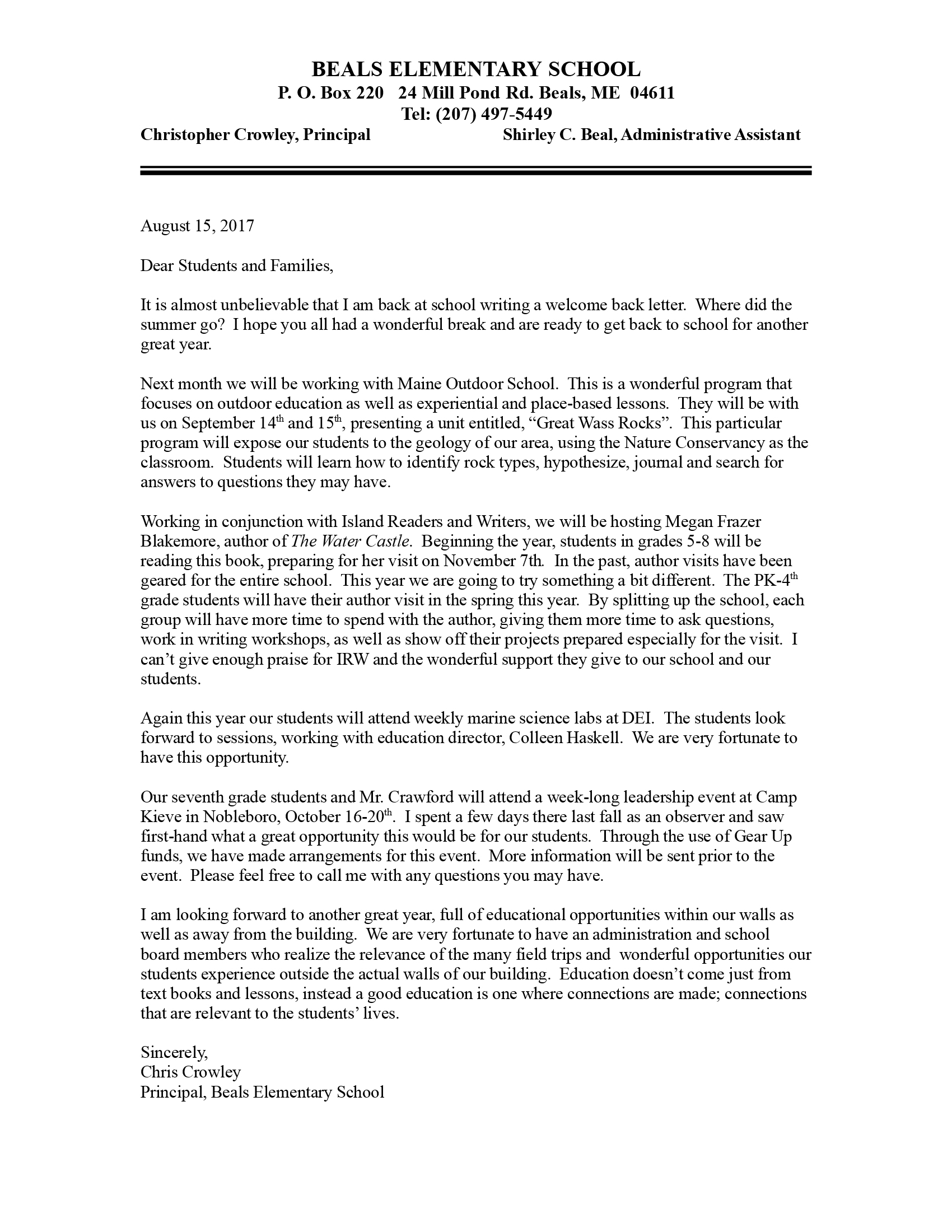 Beals Elementary School